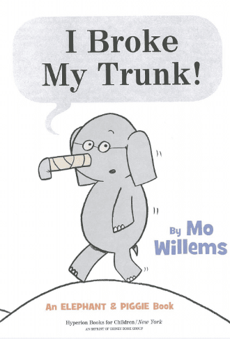 小猪小象英文绘本I broke my trunk MP3+PDF资源免费下载