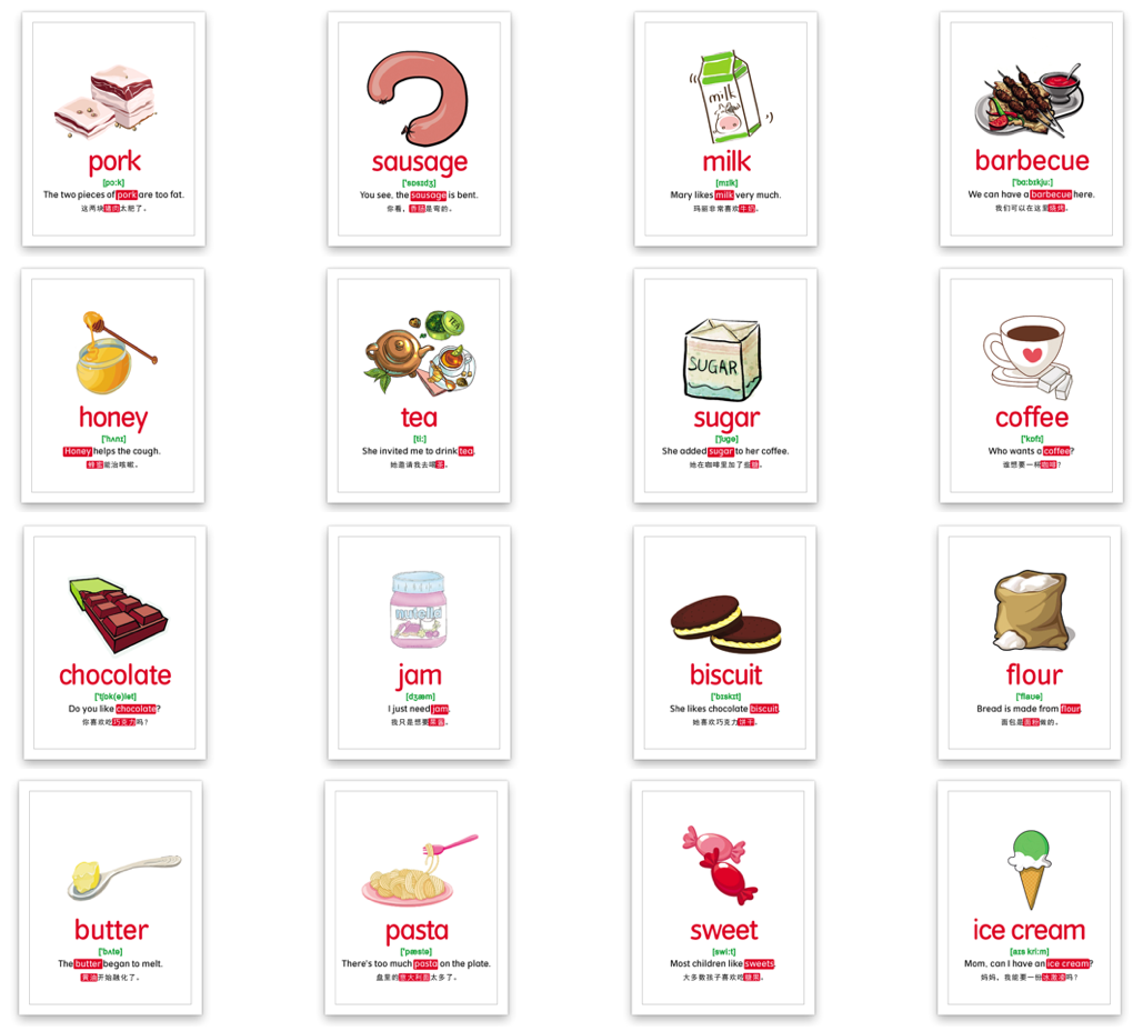 精品!有语境,孩子们更容易理解 双语单词闪卡1200张 帮助宝贝建立单词与对应事物的联系 百度网盘下载 EW1883-第7张-做英语练习-贝贝鼠启蒙 精品!有语境,孩子们更容易理解 双语单词闪卡1200张 帮助宝贝建立单词与对应事物的联系 百度网盘下载 EW1883-第7张-做英语练习