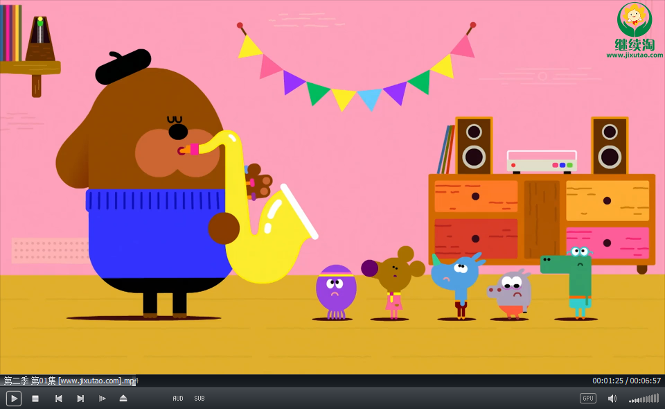 【英文版】BBC低幼启蒙动画Hey Duggee，嗨！道奇，狗狗老师，第1-3季全114集，1080P高清视频带英文字幕，百度网盘下载！EA100571-第3张-学英语启蒙