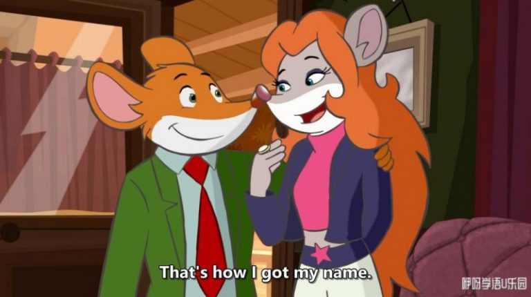 搞笑冒险动画片 老鼠记者英文版《Geronimo Stilton》 第1-3季 [全78集]高清1080P 10本绘画及绘本音频 百度网盘 下载EA10173-第3张-英语动画