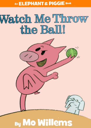小猪小象英文绘本Watch Me Throw The Ball! MP3+PDF资源免费下载