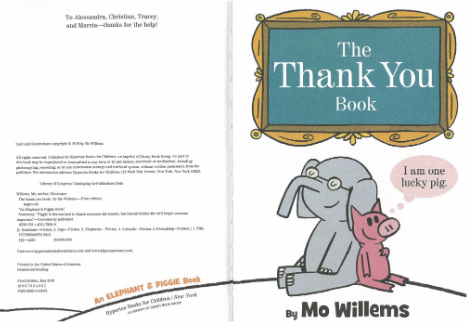 小猪小象英文绘本The thank you book MP3+PDF资源免费下载