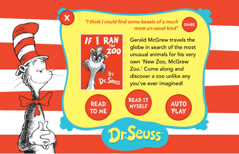 苏斯博士IF I RAN The ZOO英文绘本PDF资源免费下载