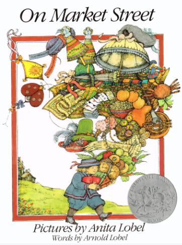 廖彩杏书单27周第二本英文绘本On Market Street资源 百度网盘下载