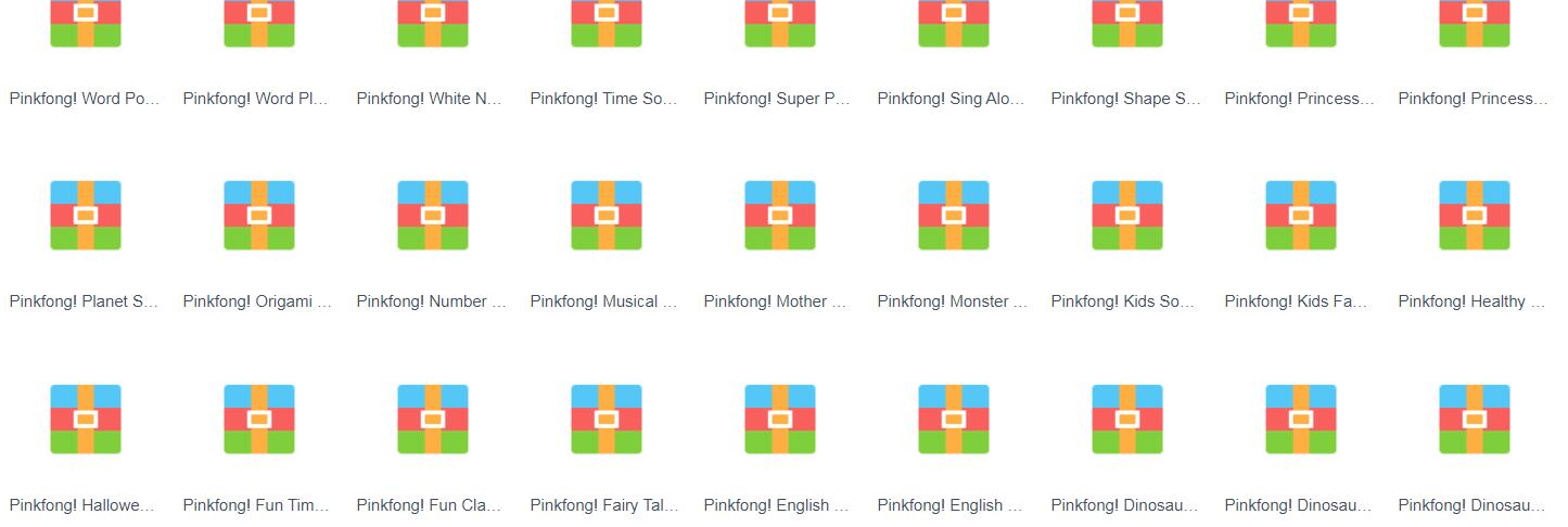 《PINKFONG碰碰狐原版英文儿歌》英文版/中文版 1600集 百度云网盘下载-第2张-唱英语儿歌-贝贝鼠启蒙 《PINKFONG碰碰狐原版英文儿歌》英文版/中文版 1600集 百度云网盘下载-第2张-唱英语儿歌