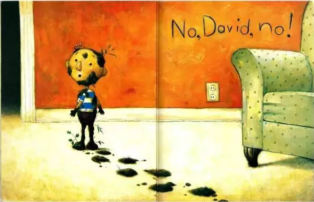 英语绘本《NO David大卫，不可以》PDF+MP3资源下载