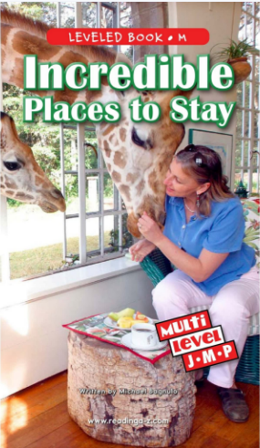 Incredible Places to Stay绘本PDF+音频资源下载