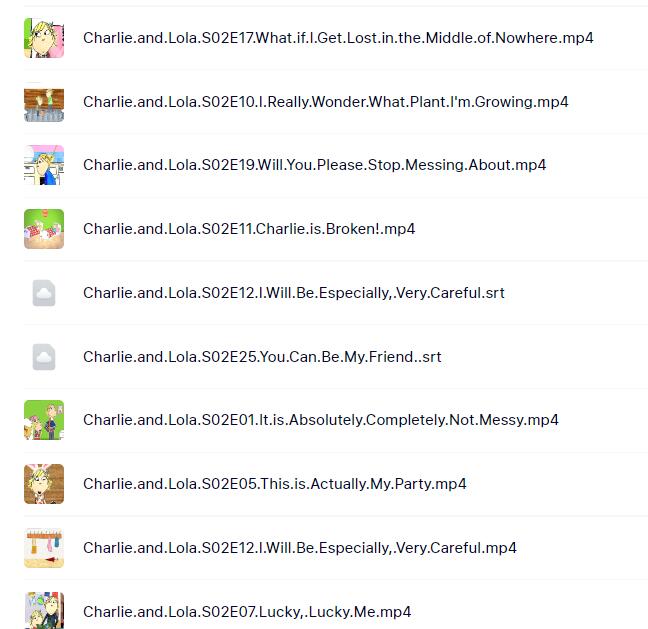 【第二季】《查理和罗拉》26集高清英文动画带英文字幕 7岁儿童推荐 百度网盘下载-第2张-英语动画