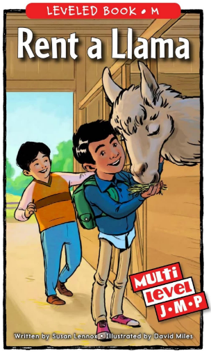 Rent a Llama绘本PDF+音频资源百度网盘下载