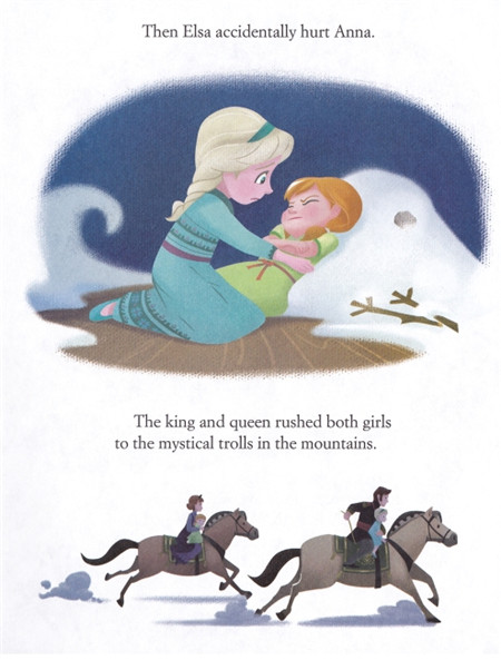 冰雪奇缘8册英文绘本在线阅读