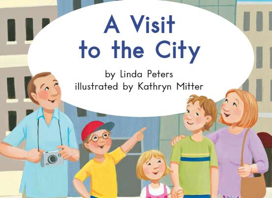 《A Visit to the City参观城市》英文绘本pdf资源免费下载 《A Visit to the City参观城市》英文绘本pdf资源免费下载