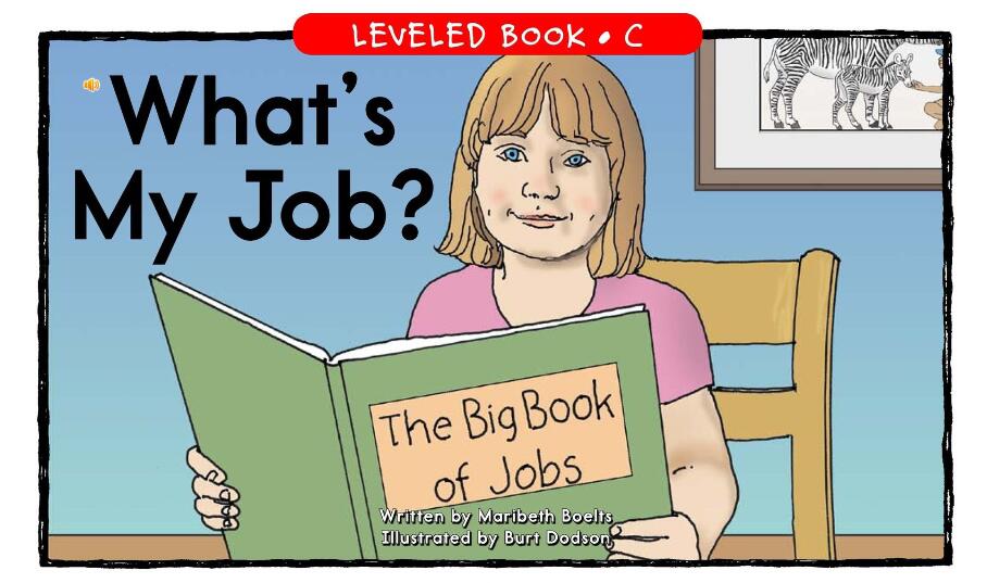 《What’s My Job》英语绘本pdf资源免费下载