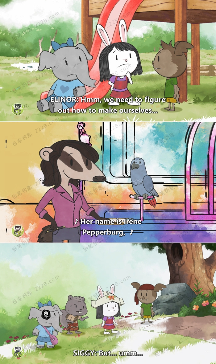 《埃莉诺想知道为什么Eleanor Wonders Why》第一季全75集英文版动画视频 百度云网盘下载EA30488-第3张-英语动画-贝贝鼠启蒙 《埃莉诺想知道为什么Eleanor Wonders Why》第一季全75集英文版动画视频 百度云网盘下载EA30488-第3张-英语动画