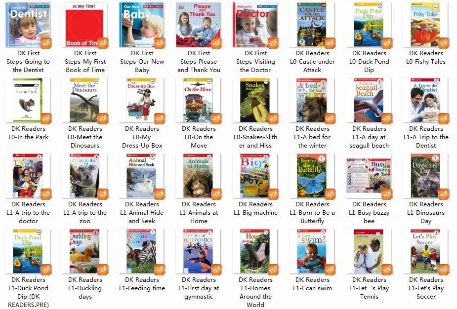 更新！非虚构类科普英语启蒙分级读物《DK Readers》L0-L4 68册 百度网盘下载 EP30711-第7张-读英语绘本
