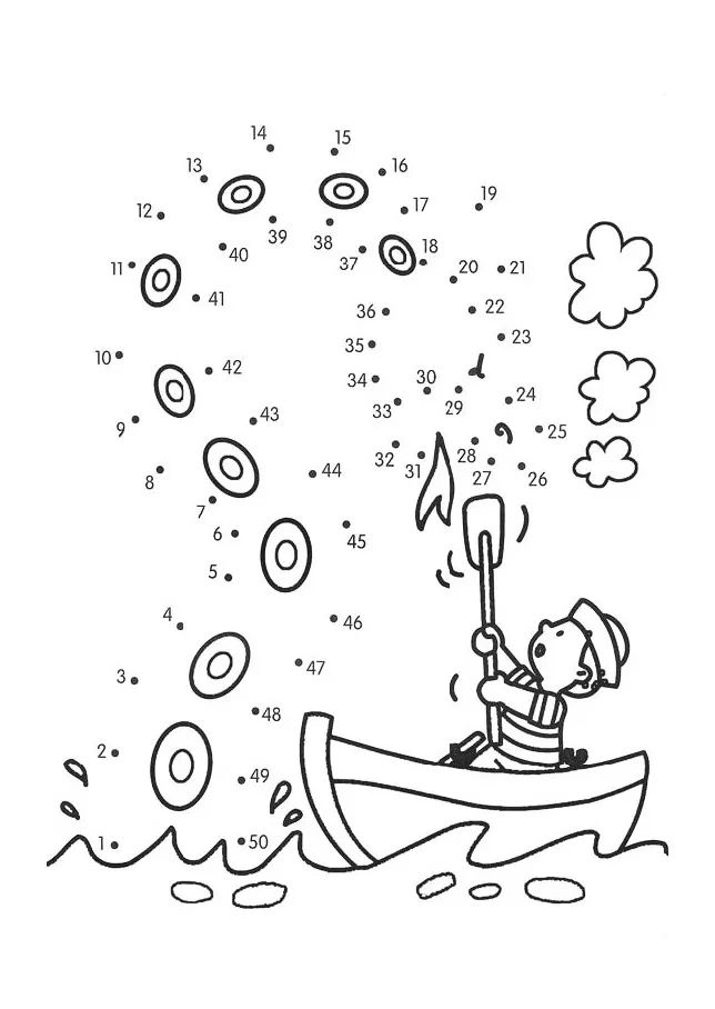 1-100的数字连线图，轻松帮孩子搞定数学启蒙，PDF可打印 WB31008-第6张-启蒙练习