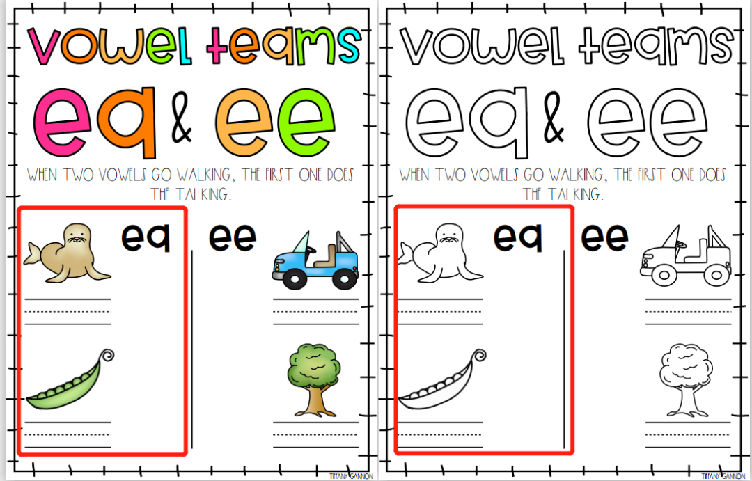 美国课堂超火的教学工具涂鸦《Interactive Anchor Charts》迷你锚图，PDF可打印 EW31271-第8张-做英语练习