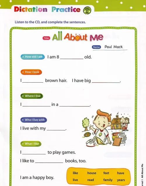 高清小学英文写作练习册《I can write English 1-3册》轻松培养英文写作技能[PDF+音频] 百度云网盘下载 EW31504-第9张-做英语练习