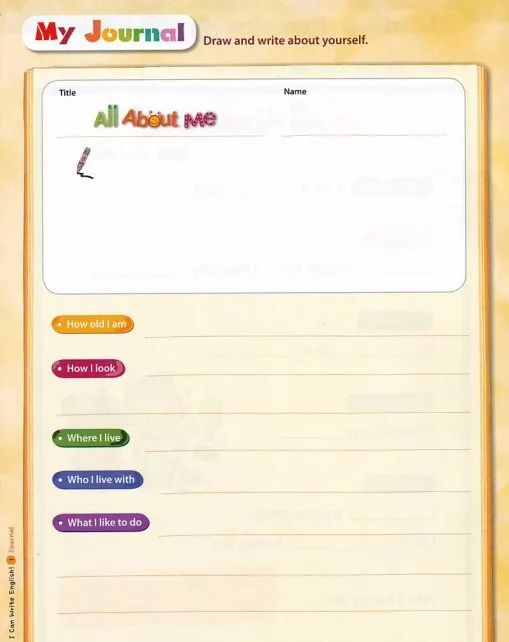 高清小学英文写作练习册《I can write English 1-3册》轻松培养英文写作技能[PDF+音频] 百度云网盘下载 EW31504-第10张-做英语练习