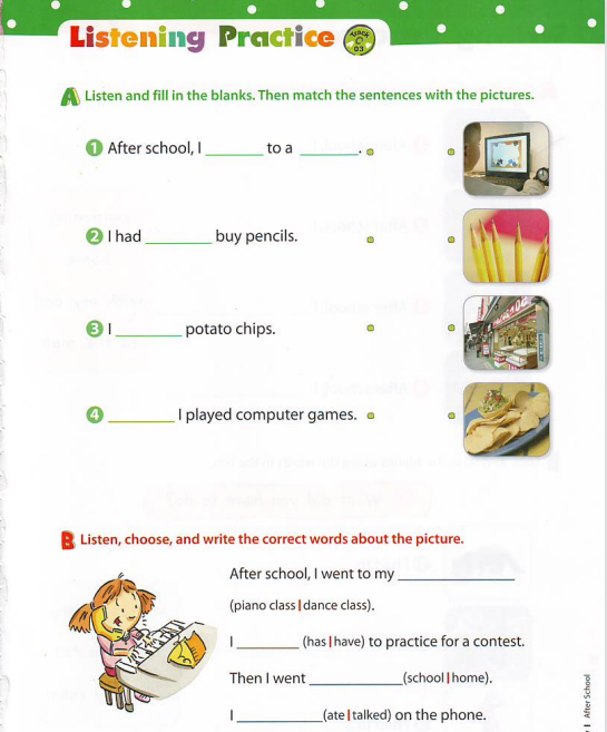 高清小学英文写作练习册《I can write English 1-3册》轻松培养英文写作技能[PDF+音频] 百度云网盘下载 EW31504-第7张-做英语练习