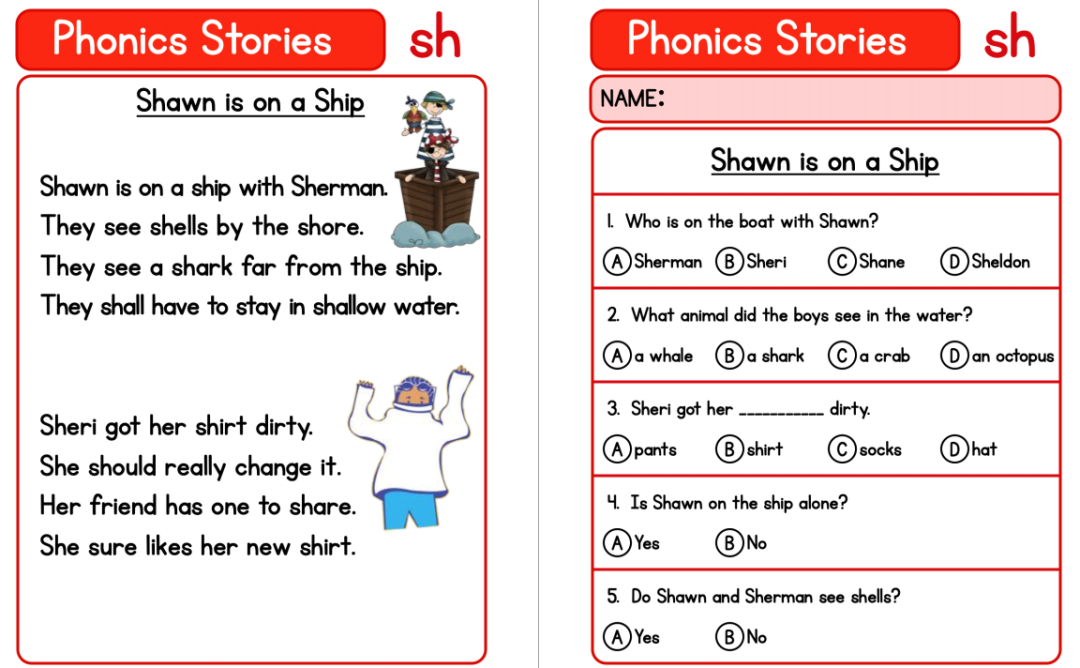 38个自然拼读小故事《phonics stories》阅读理解和自然拼读完美结合!(PDF可打印,附练习册+答案) EW31517-第5张-做英语练习-贝贝鼠启蒙 38个自然拼读小故事《phonics stories》阅读理解和自然拼读完美结合!(PDF可打印,附练习册+答案) EW31517-第5张-做英语练习