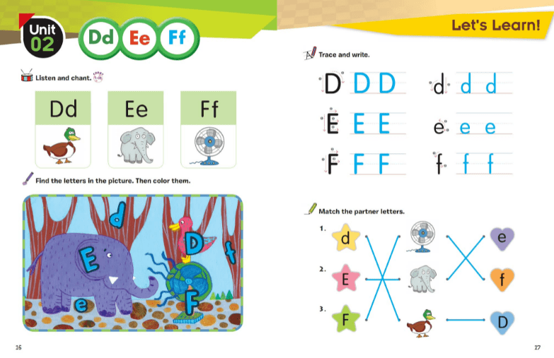 超棒的原版英文自然拼读教材GO GO Phonics1-4级 ET31557-第4张-教英语教材