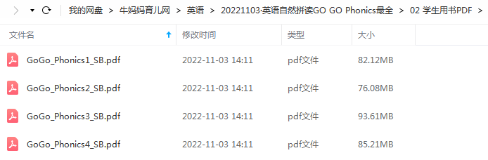 超棒的原版英文自然拼读教材GO GO Phonics1-4级 ET31557-第6张-教英语教材