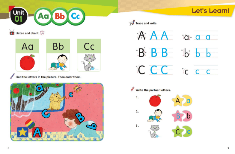 超棒的原版英文自然拼读教材GO GO Phonics1-4级  ET31557