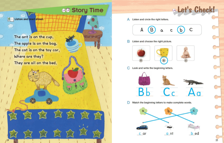 超棒的原版英文自然拼读教材GO GO Phonics1-4级 ET31557-第3张-教英语教材