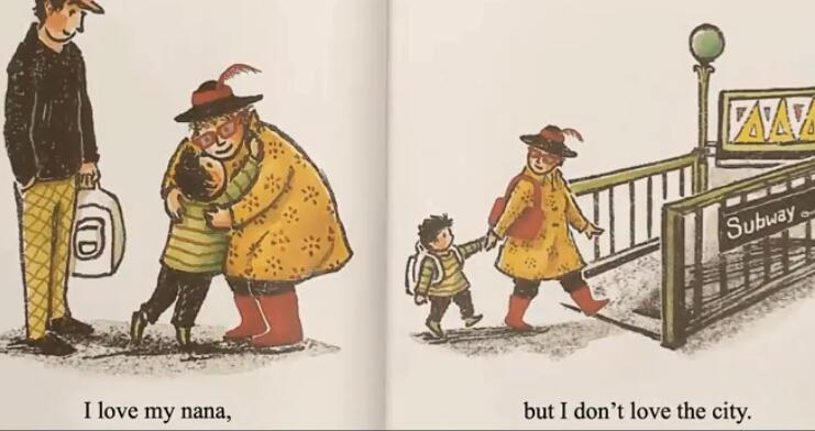 Nana in the City城里的外婆原版英文绘本pdf+视频+音频