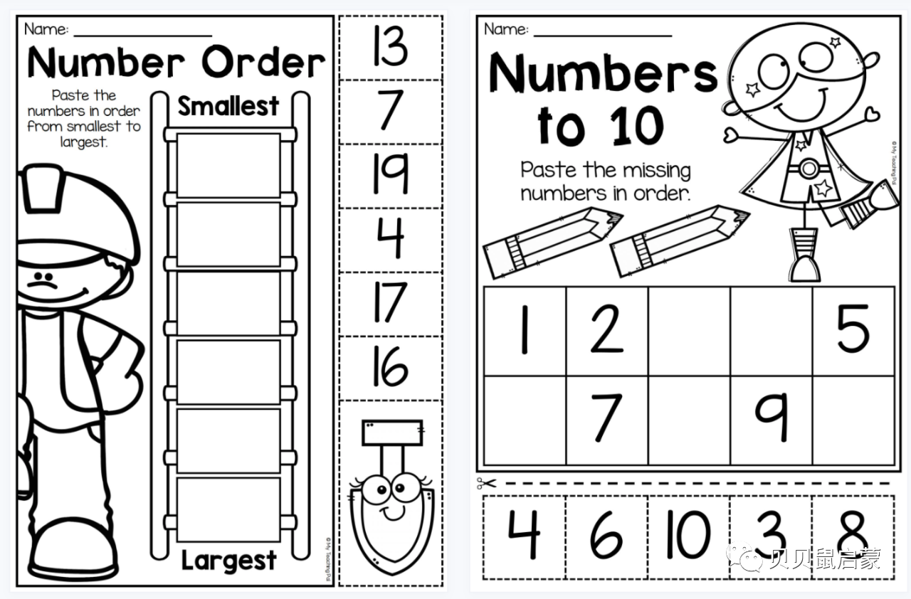 边玩边启蒙,美国幼儿园数学启蒙练习册,寓教于乐 MW31784-第6张-练习册-贝贝鼠启蒙 边玩边启蒙,美国幼儿园数学启蒙练习册,寓教于乐 MW31784-第6张-练习册