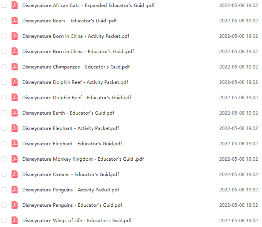 最强动物类纪录片合集《13部迪士尼自然纪录片》高清视频+配套学习手册!DG32145-第19张-生态地理-贝贝鼠启蒙 最强动物类纪录片合集《13部迪士尼自然纪录片》高清视频+配套学习手册!DG32145-第19张-生态地理