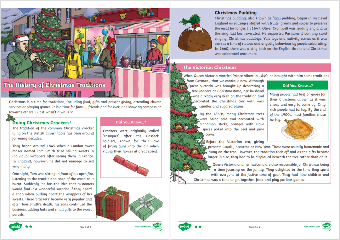 推荐 |《Twinkl阅读理解》分级素材1000多页 百度网盘 EW32193-第4张-做英语练习