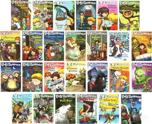 经典儿童侦探小说《神秘案件》 A to Z Mysteries[全26册PDF+MP3] EP32195