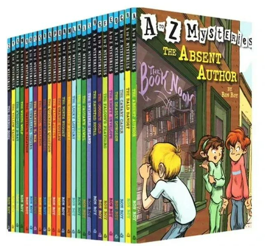 经典儿童侦探小说《神秘案件》 A to Z Mysteries[全26册PDF+MP3] EP32195-第1张-读英语绘本