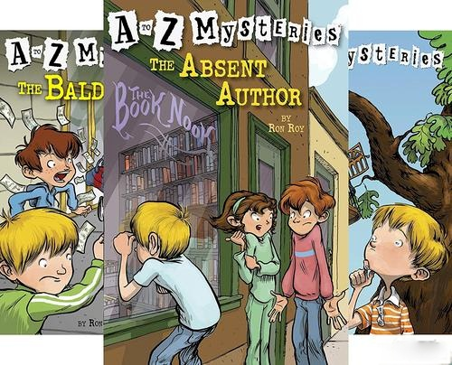 经典儿童侦探小说《神秘案件》 A to Z Mysteries[全26册PDF+MP3] EP32195-第4张-读英语绘本