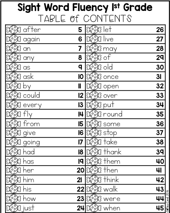 幼儿英语高频词趣味连线练习册《Sight Words Fluency Check》3册pdf可打印 EW32199-第4张-做英语练习