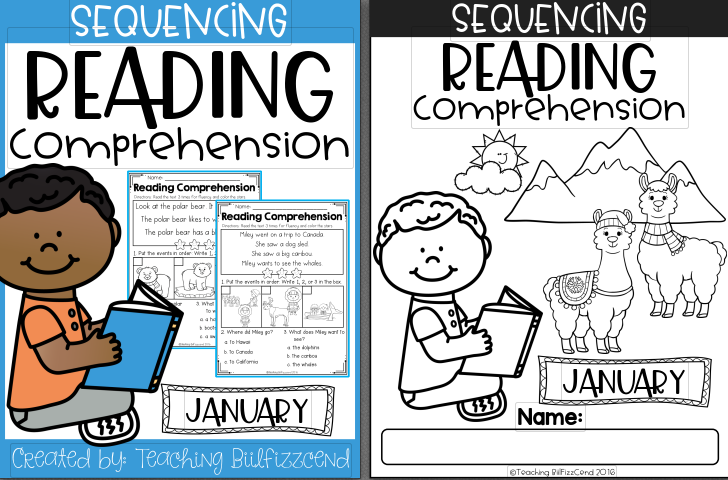 幼儿英语阅读理解排序练习册《Sequencing Reading Comprehension》10册211页pdf EW32216-第2张-做英语练习