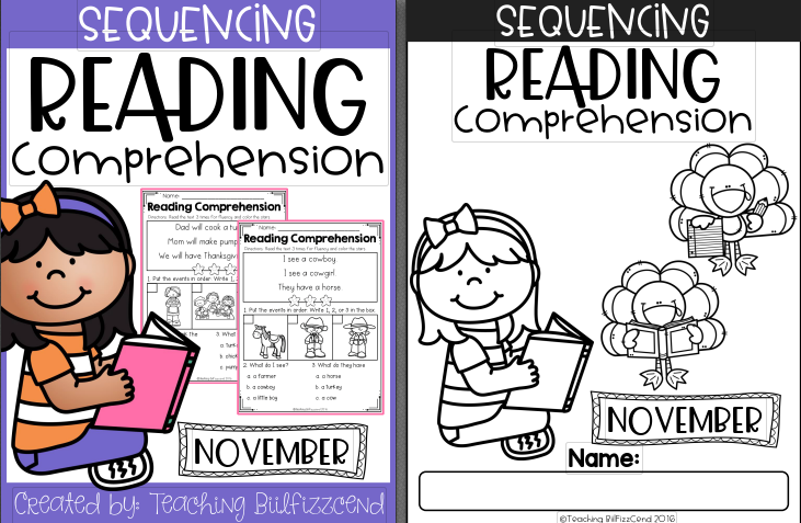 幼儿英语阅读理解排序练习册《Sequencing Reading Comprehension》10册211页pdf EW32216-第18张-做英语练习