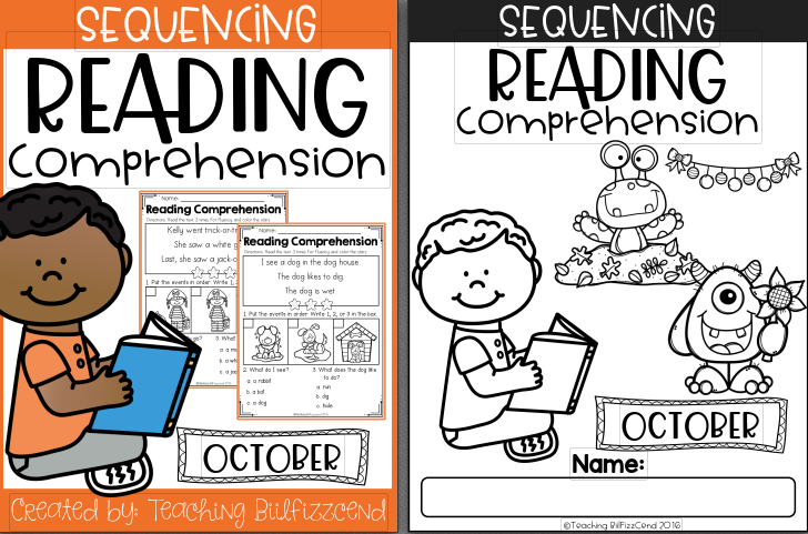 幼儿英语阅读理解排序练习册《Sequencing Reading Comprehension》10册211页pdf EW32216-第16张-做英语练习