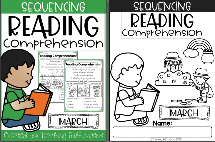 幼儿英语阅读理解排序练习册《Sequencing Reading Comprehension》10册211页pdf EW32216-第6张-做英语练习