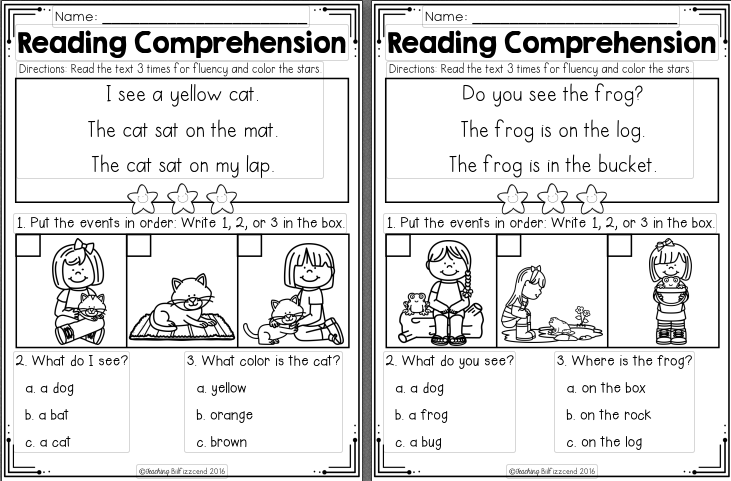 幼儿英语阅读理解排序练习册《Sequencing Reading Comprehension》10册211页pdf EW32216-第15张-做英语练习