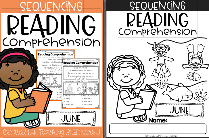 幼儿英语阅读理解排序练习册《Sequencing Reading Comprehension》10册211页pdf EW32216-第12张-做英语练习