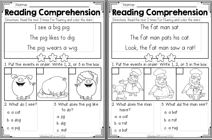 幼儿英语阅读理解排序练习册《Sequencing Reading Comprehension》10册211页pdf EW32216-第21张-做英语练习