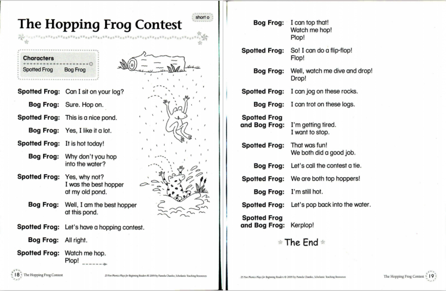 学乐出品的《25 Fun Phonics Plays for Beginning Readers》25个话剧故事 EW32260-第8张-做英语练习