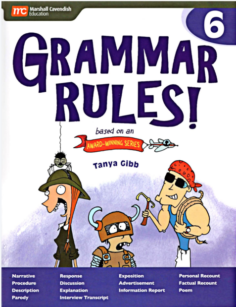 澳洲教育出版大奖语法练习册，《Grammar Rules 》1-6 带答案！ EW32273-第2张-做英语练习
