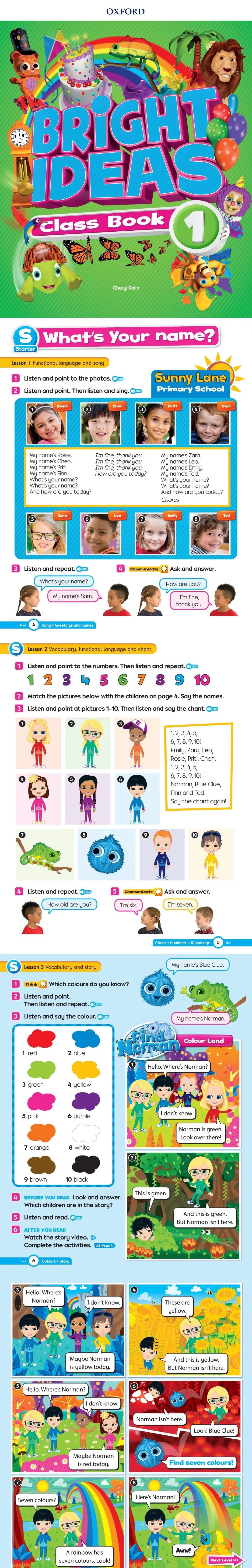 牛津《Bright ideas 》1-6册教材(含学生用书PDF+练习册PDF)ET32635