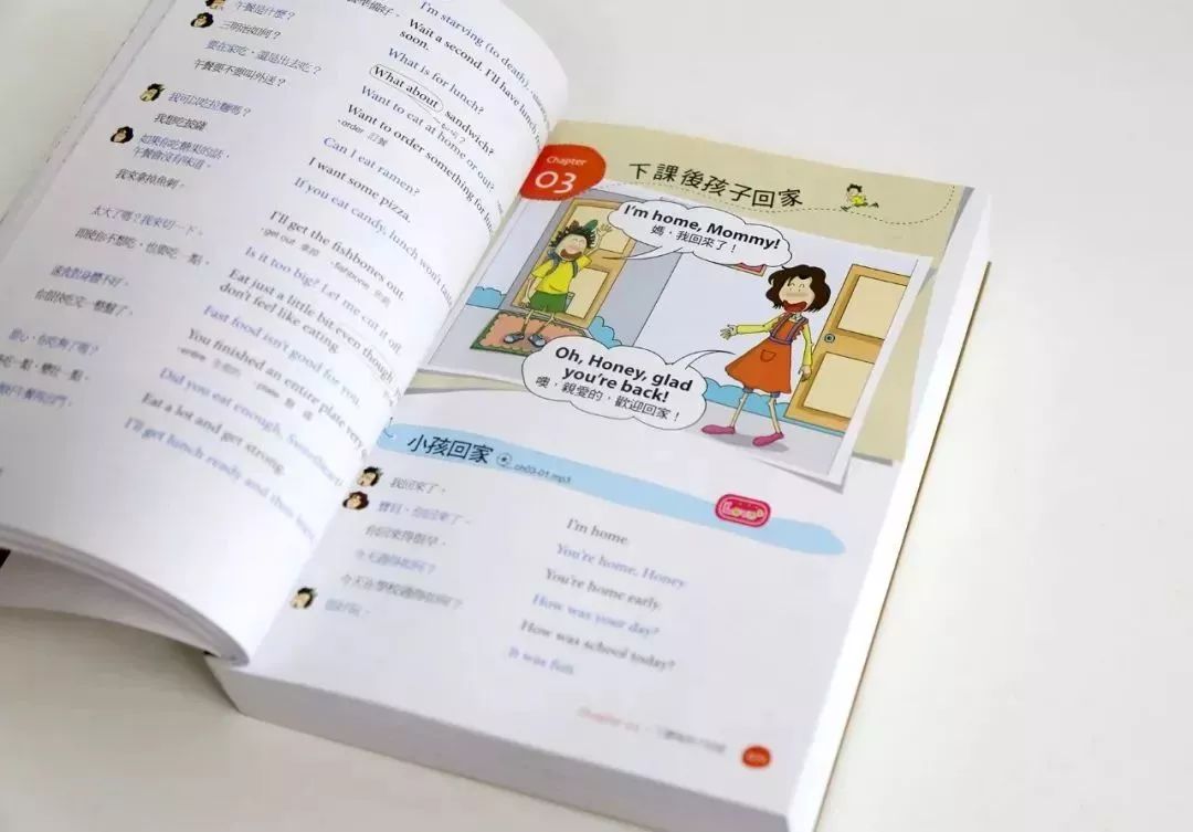 亲子口语：美国家庭万用亲子英语8000句PDF+墙卡+音频 ET33276