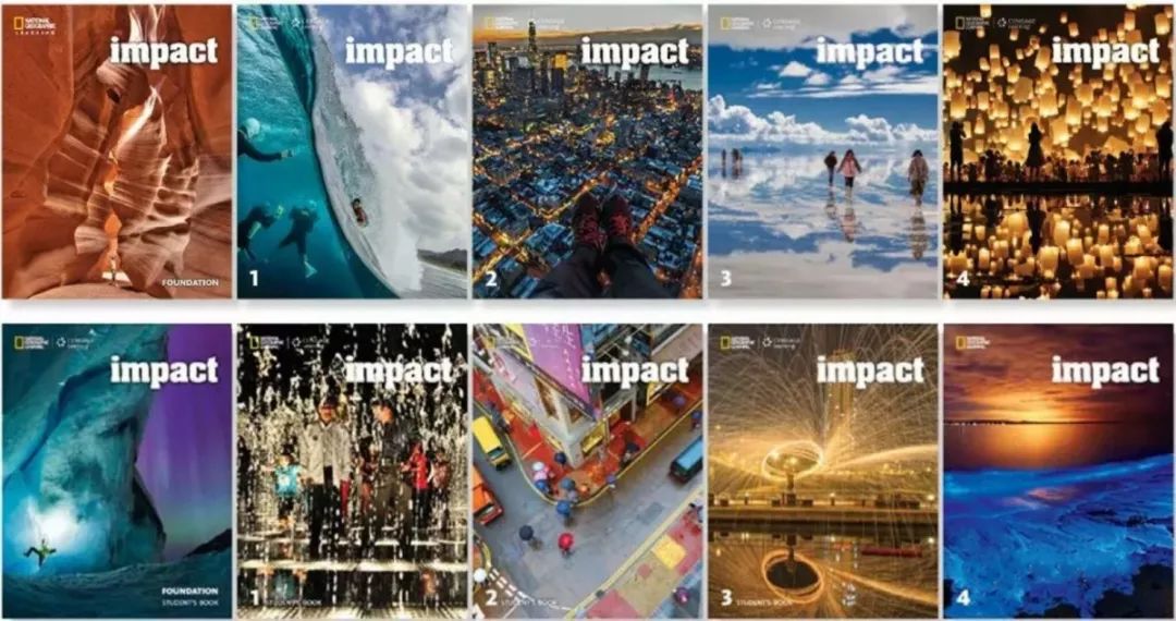 稀缺国家地理教材Impact教材+练习册+音视频来了！体验世界多元文化，练思维 ET33334