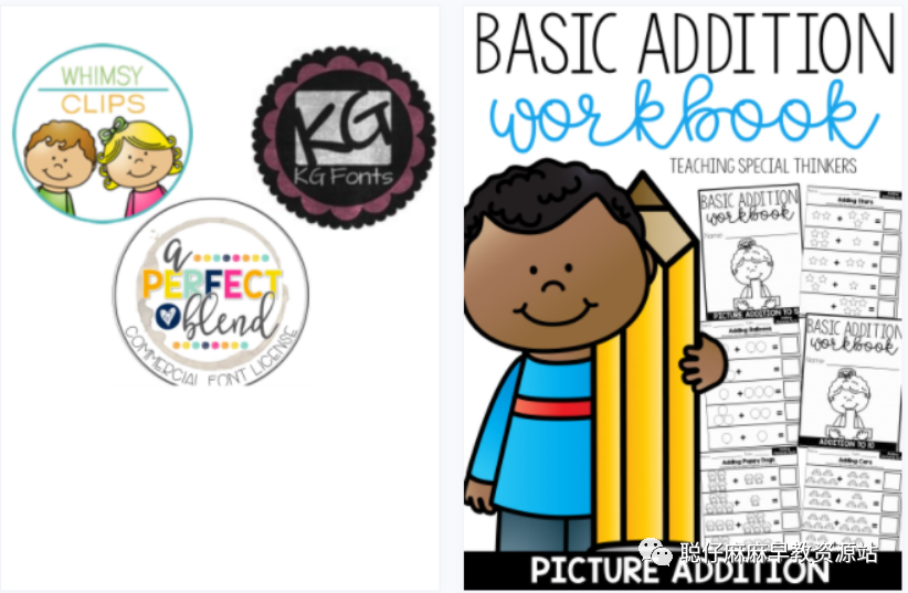 幼儿数学启蒙练习册 Numbers Activity Book+Length Measurement etc 百度网盘 MW37066