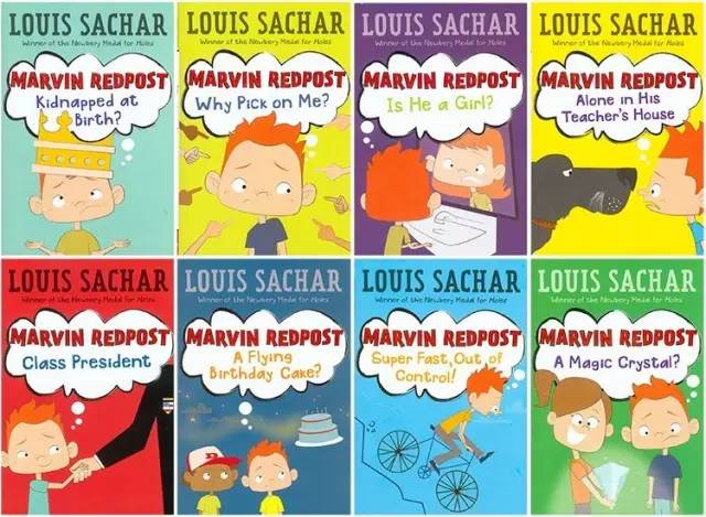 《Marvin Redpost Series Complete Collection》麻烦精马文原版8册章节书MP3+EPDU+MOBI 百度云网盘下载 EB37487